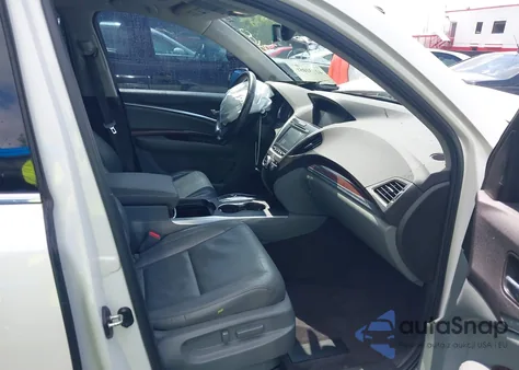 2016 Acura Mdx Technology Acurawatch Plus Packages/Technology Package from USA, damaged, VIN 5FRYD4H44GB061139